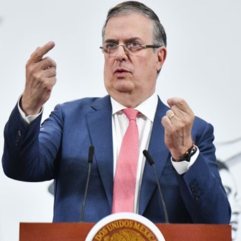 Ebrard ‘presume’ que México tiene el arancel más bajo del mundo