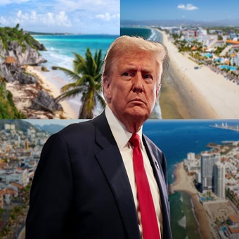 Trump ‘pega’ a ‘paraísos’ mexicanos: Compras de casas en playas se contraen por incertidumbre