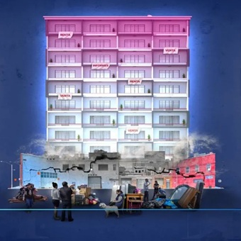 Gentrificación dispara costos y construcciones irregulares