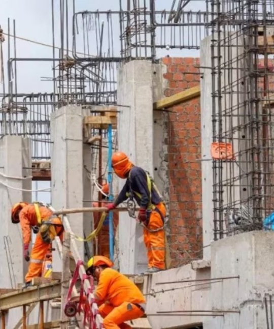 Valor de la producción de constructoras baja 1.0%