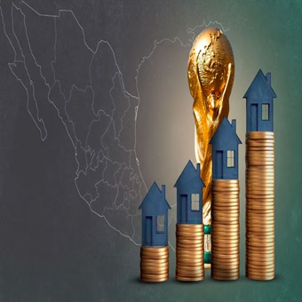 Estas son las ciudades y zonas que tendrán mayor plusvalía inmobiliaria en México para el Mundial 2026