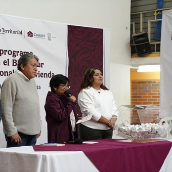SEDATU y CONAVI arrancan sorteos de vivienda para familias no derechohabientes