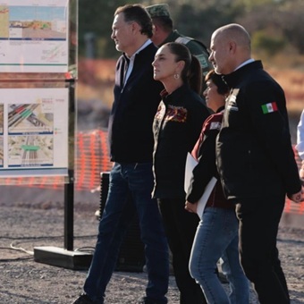 Sheinbaum anuncia que tren Suburbano al AIFA quedará listo para Semana Santa de 2026