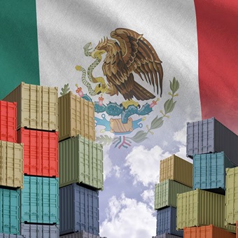 Exportaciones mexicanas aceleran 4.9% en diciembre de 2024