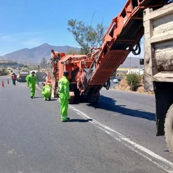 Realizan obras de reencarpetado en siete carreteras federales en Jalisco
