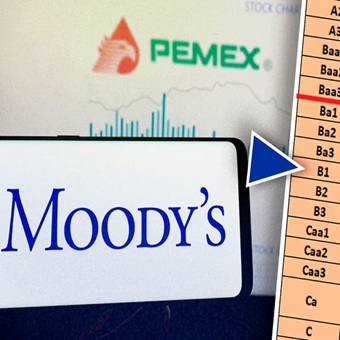 Plan de Sheinbaum para Pemex ‘apantalla’ a Moody’s: Sube calificación de ‘B3′ a ‘B1′