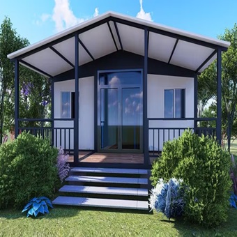 La casa prefabricada con estilo “Villa” y diseño personalizable que se vende en Amazon por menos de US$25 mil
