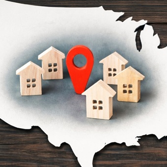 Costo y geografía redefinen el mapa de los inquilinos en Estados Unidos