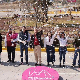 Con obras de infraestructura, Michoacán convierte a Morelia en referente de planeación y movilidad