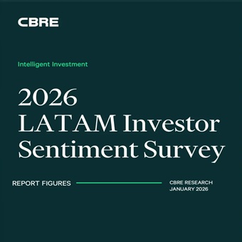 CBRE anticipa mayor inversión inmobiliaria en LATAM 2026