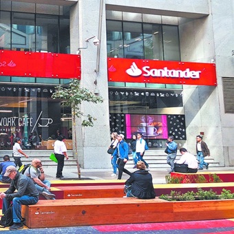 Santander reafirma sus objetivos pese a la incertidumbre gracias a su diversificación