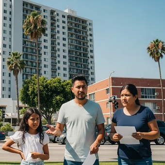 Alquileres bajan levemente en Los Ángeles y Miami, pero siguen fuera del alcance para muchos hispanos