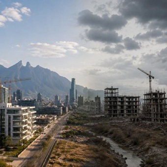 La tormenta perfecta que frenó el desarrollo inmobiliario en Monterrey